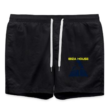 Maison Ibiza - Short de bain - noir - Devant - AI Model Male 185 light (185cm)