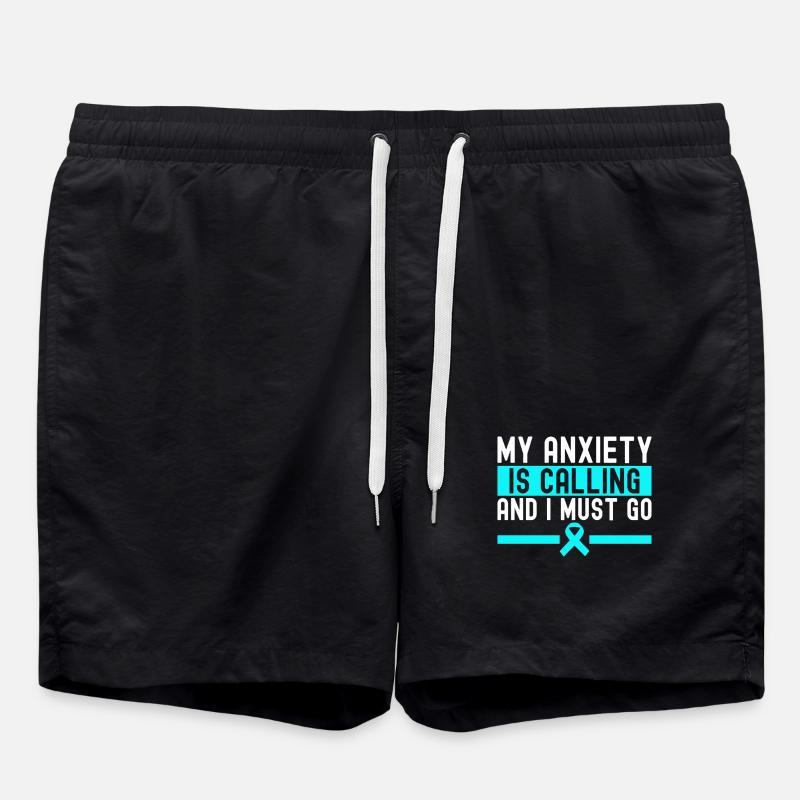 Angststörung Anxiety disorder - Badeshorts - Schwarz