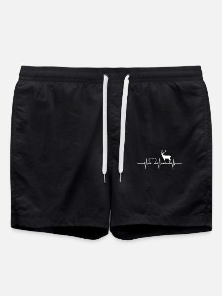 Reindeer Reindeer - Swim Trunks - black