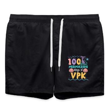 100 Faszinierende Tage Vpk - Badeshorts - Schwarz - Vorne - AI Model Male 185 light (185cm)