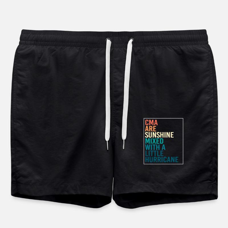 Assistant médical MFA - Short de bain - noir