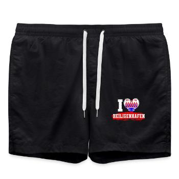 Heiligenhafen Heiligenhafener J’adore Heiligenhafen - Short de bain - noir - Devant - AI Model Male 185 light (185cm)