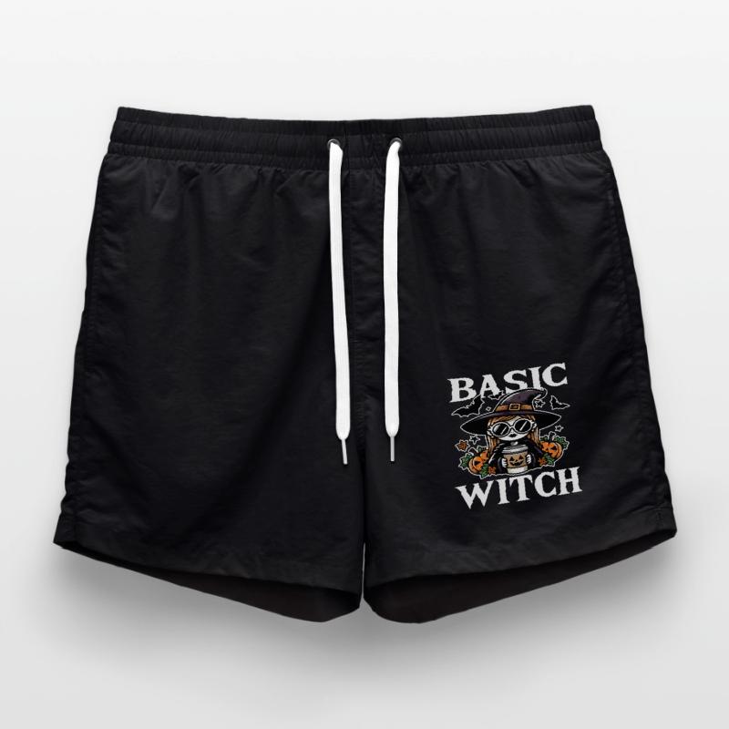 BASIC HEXE - HALLOWEEN GESCHENK Badeshorts