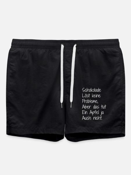 Chocolate and. Apple - Swim Trunks - black