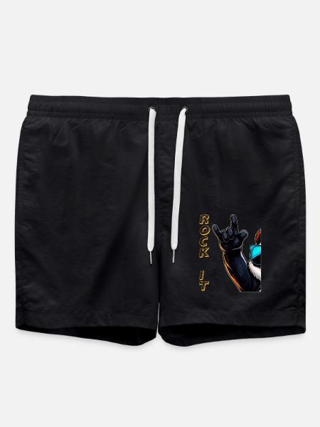ROCK IT - Swim Trunks - black