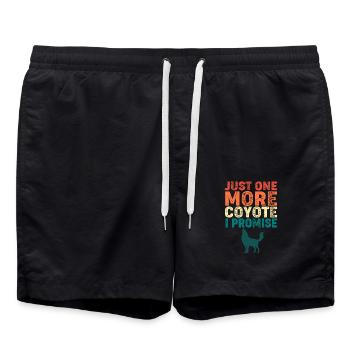Chasseur de coyotes - Short de bain - noir - Devant - AI Model Male 185 light (185cm)