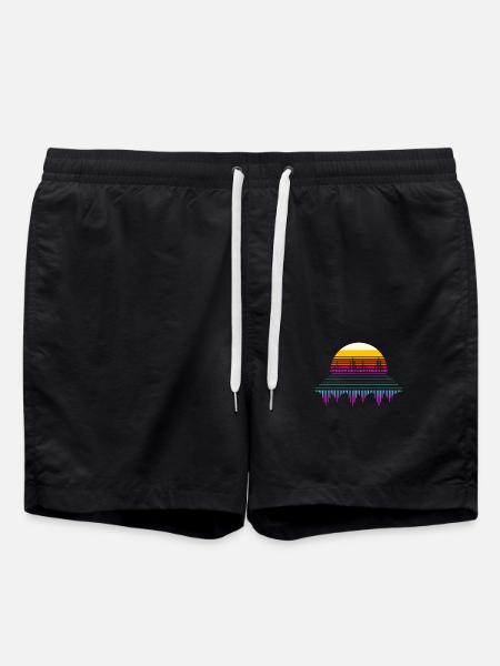 Djing Label Clavier DJ - Short de bain - noir
