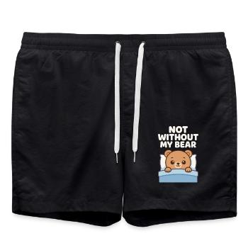 Équipe de soutien émotionnel Inner Child Healing - Short de bain - noir - Devant - AI Model Male 185 light (185cm)