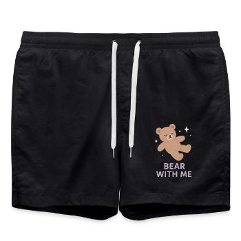 Équipe de soutien émotionnel Inner Child Healing - Short de bain - noir - Devant - AI Model Male 185 light (185cm)