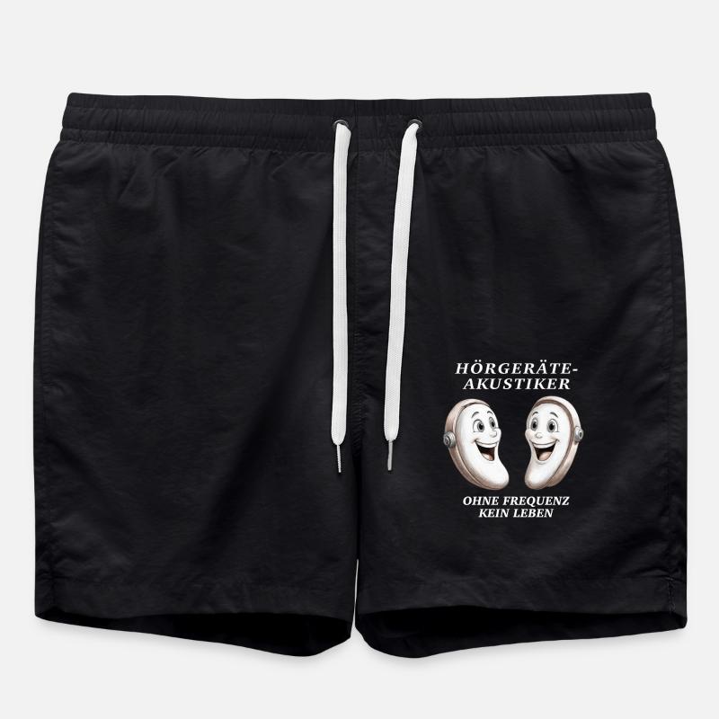 HEARING AID ACOUSTICIAN - Swim Trunks - black