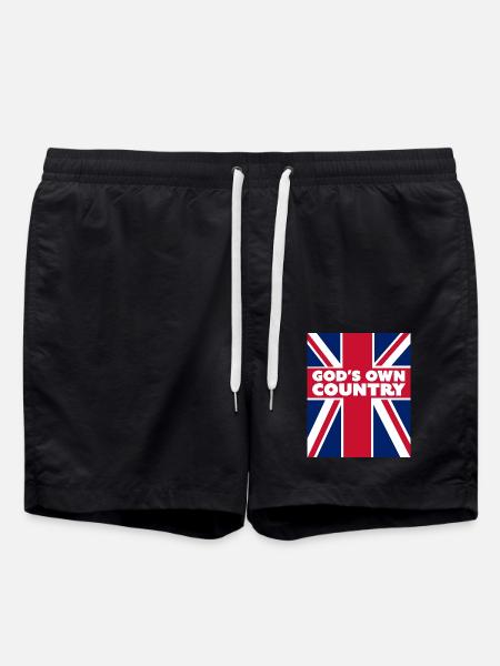 God's Own Country - Swim Trunks - black