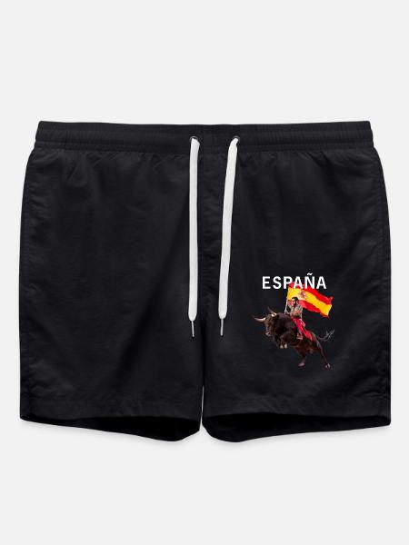 SPAIN ESPAÑA - Swim Trunks - black