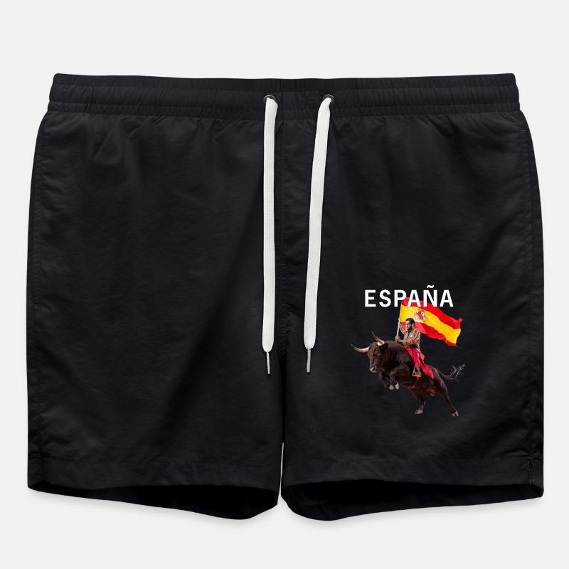 ESPAGNE ESPAÑA - Short de bain - noir