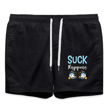 Cleaning Lover Cleaner - Swim Trunks - black - Front - AI Model Male 185 light (185cm)