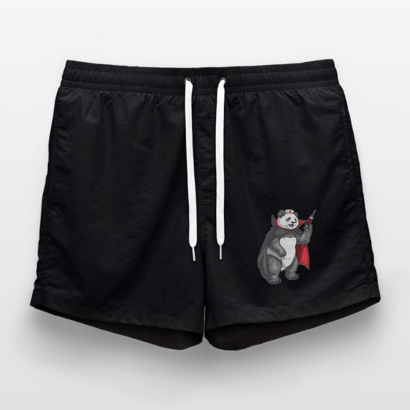 Panda Halloween Vampire Infirmière Short de bain