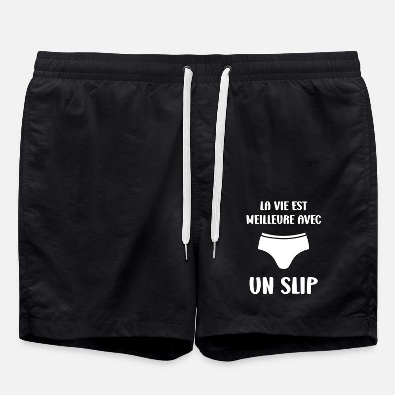 Slip - Short de bain - noir