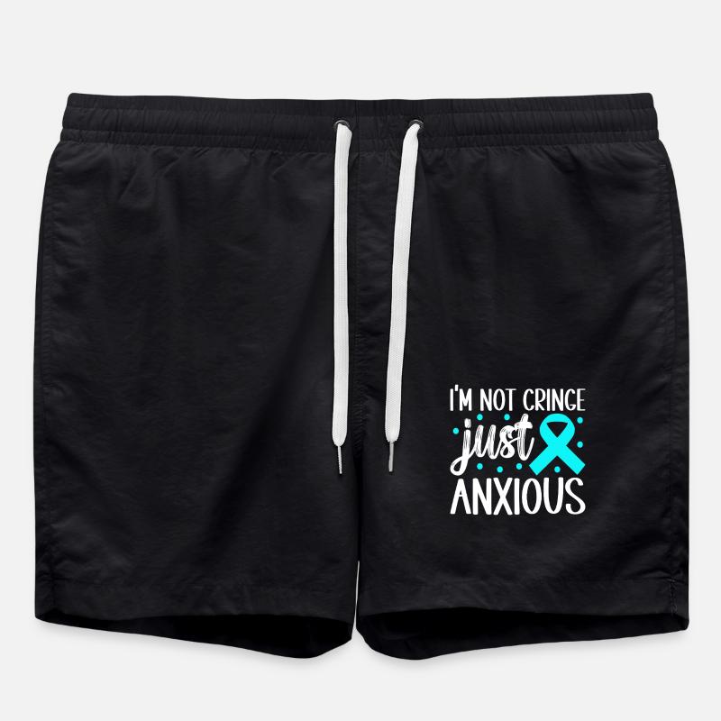 Angststörung Anxiety disorder - Badeshorts - Schwarz