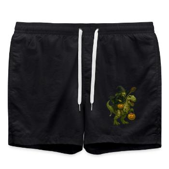 T-Rex - Badeshorts - Schwarz - Vorne - AI Model Male 185 light (185cm)