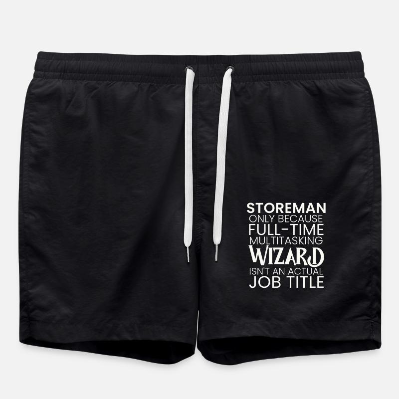 Storeman multitasking Wizard - Swim Trunks - black