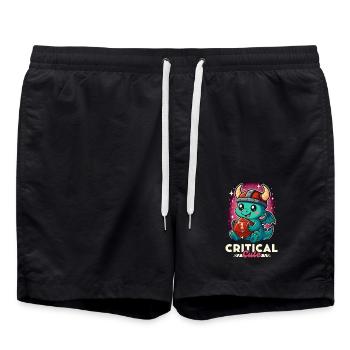Dragon ds 20 critical cute - Short de bain - noir - Devant - AI Model Male 185 light (185cm)