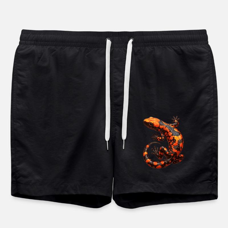 Salamanders Salamander - Swim Trunks - black