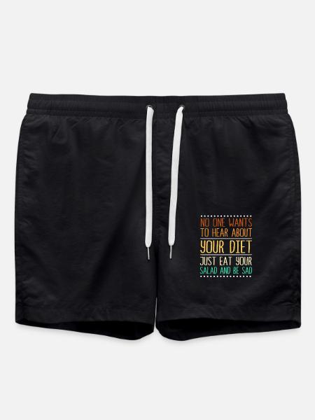 Dietician Diet Salad - Swim Trunks - black