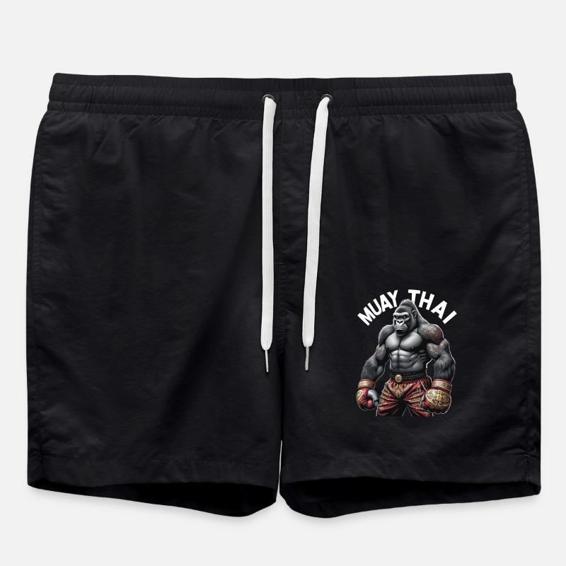 Boxe Muay Thai - Short de bain - noir