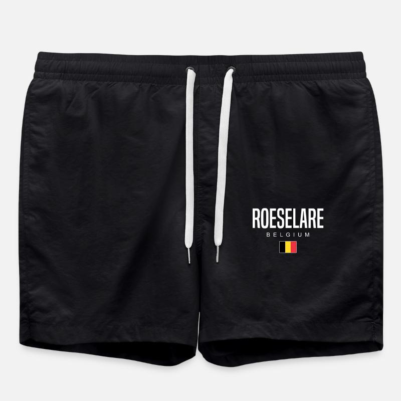 Roulers, Belgique - Short de bain - noir