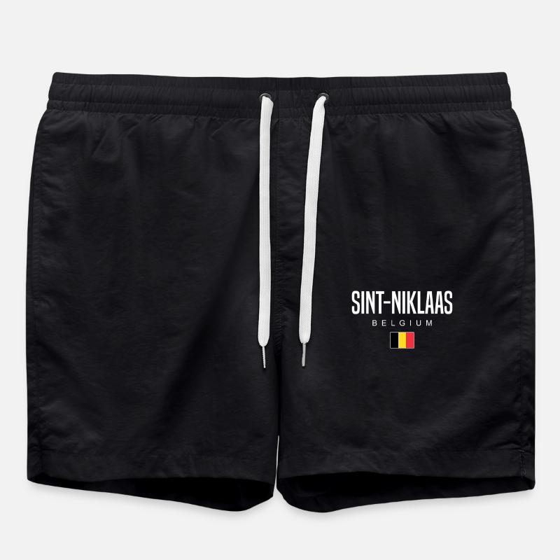 Sint-Niklaas, Belgique - Short de bain - noir
