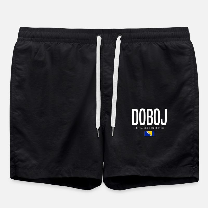 Doboj, Bosnie-Herzégovine - Short de bain - noir