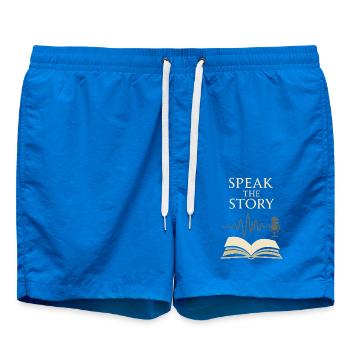 The Audiobook Narration Club Audio Storyteller - Swim Trunks - cobalt blue - Front