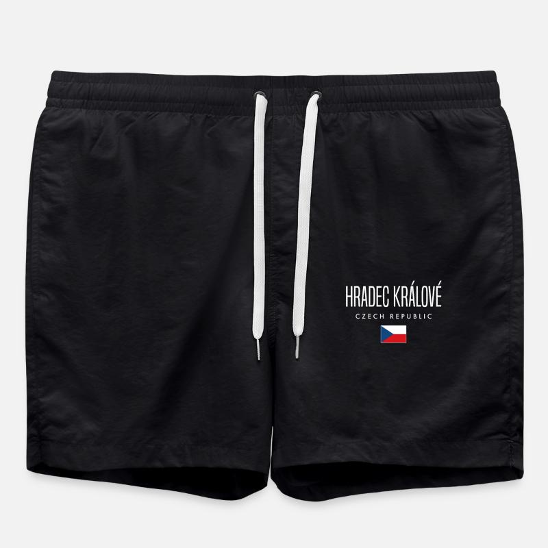 Hradeckralove, Czech Republic - Swim Trunks - black