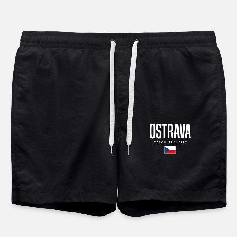 Ostrava, République tchèque - Short de bain - noir