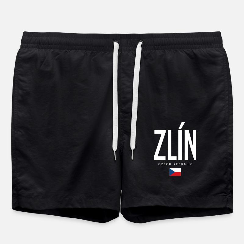 Zlin, République tchèque - Short de bain - noir