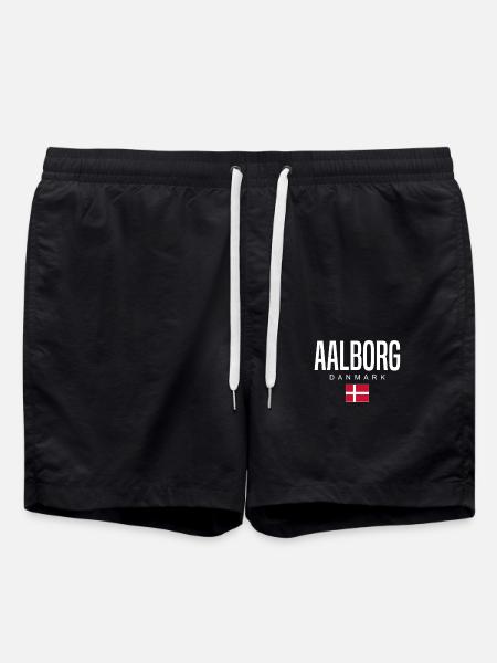 Aalborg, Denmark - Swim Trunks - black