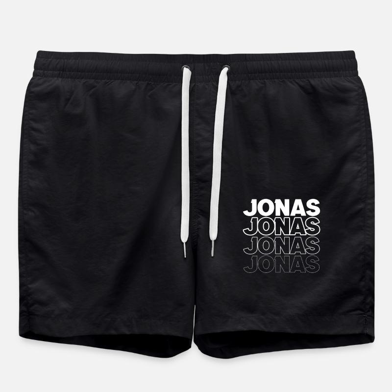 Jonas - Badeshorts - Schwarz