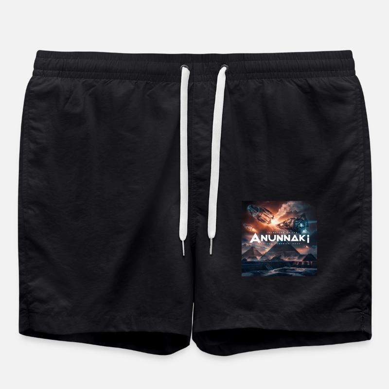 Dieux Anunnaki - Short de bain - noir