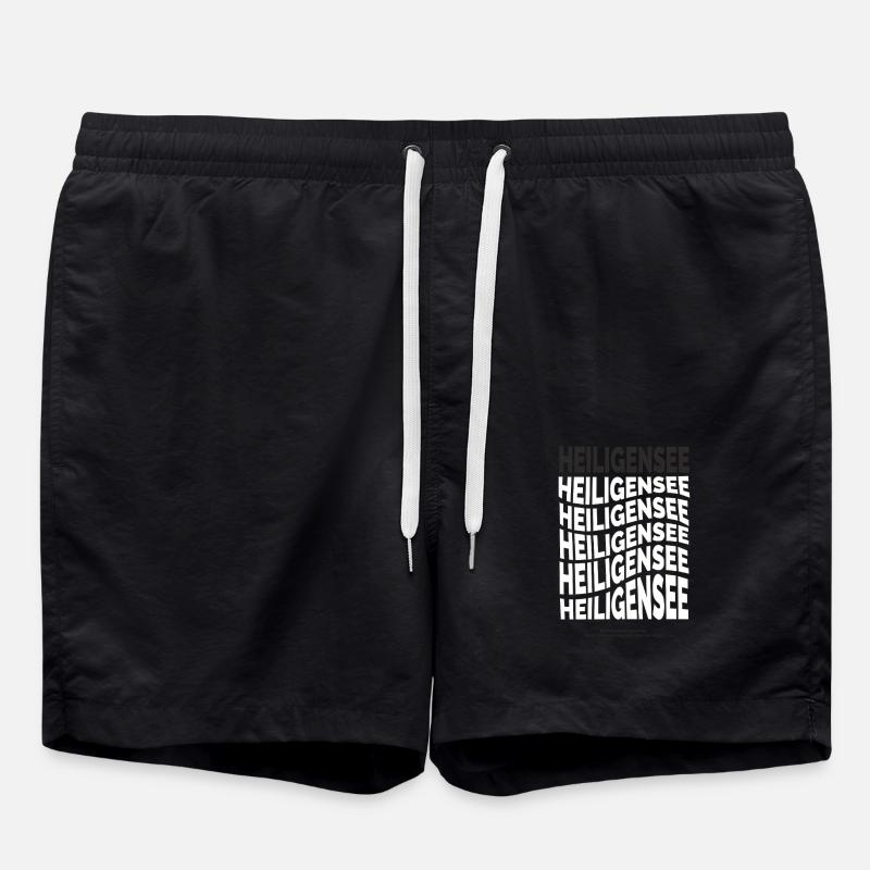Heiligensee Flow - Berlin - Reinickendorf - Badeshorts - Schwarz