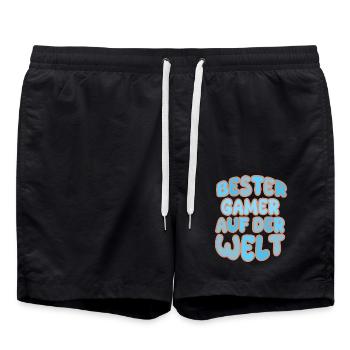 Appel : Joueur - Short de bain - noir - Devant - AI Model Male 185 light (185cm)