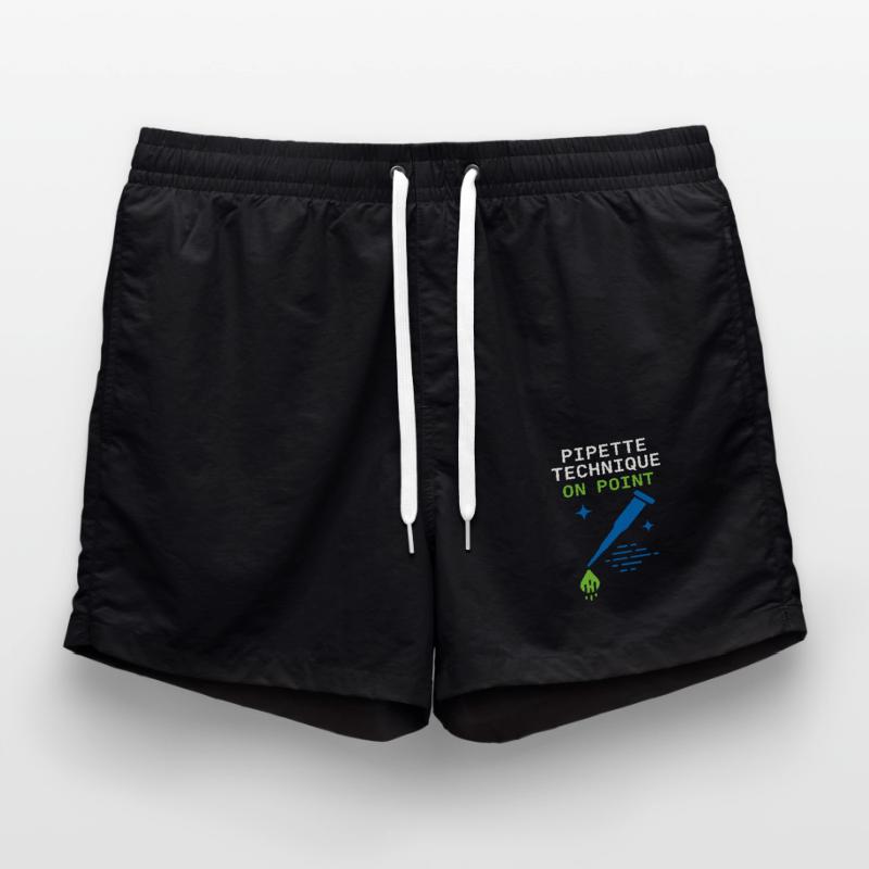 Clinical Lab Tech Diagnostic Science Data Nerd Badeshorts