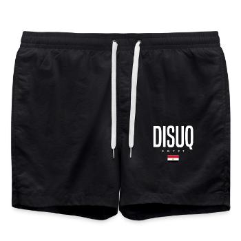 Disuq, Égypte - Short de bain - noir - Devant - AI Model Male 185 light (185cm)