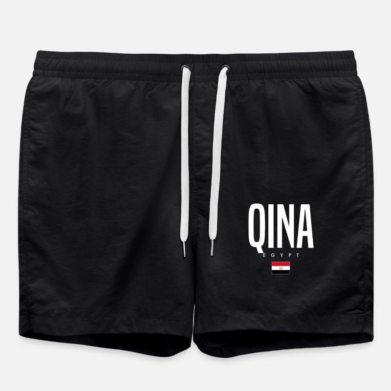 Qina Egypt - Swim Trunks - black