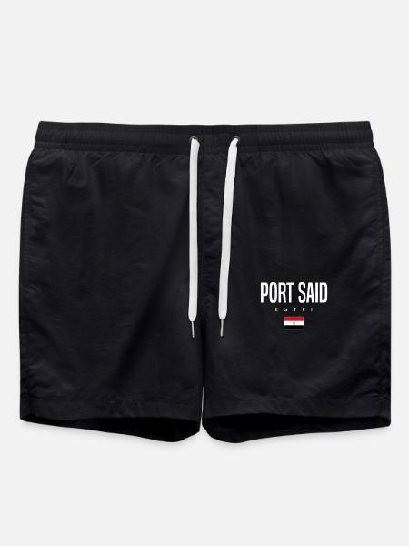 Port Said, Egypt - Swim Trunks - black
