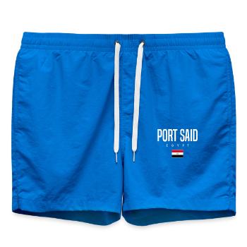 Port-Saïd, Égypte - Short de bain - cobalt blue - Devant
