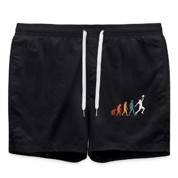 Evolution Basketball Basketball - Swim Trunks - black - Front - AI Model Male 185 light (185cm)