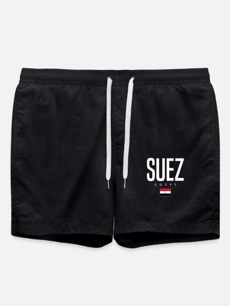 Suez Egypt - Swim Trunks - black
