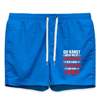 Tu ne peux pas me choquer - Nerfs d’acier - Short de bain - cobalt blue - Devant