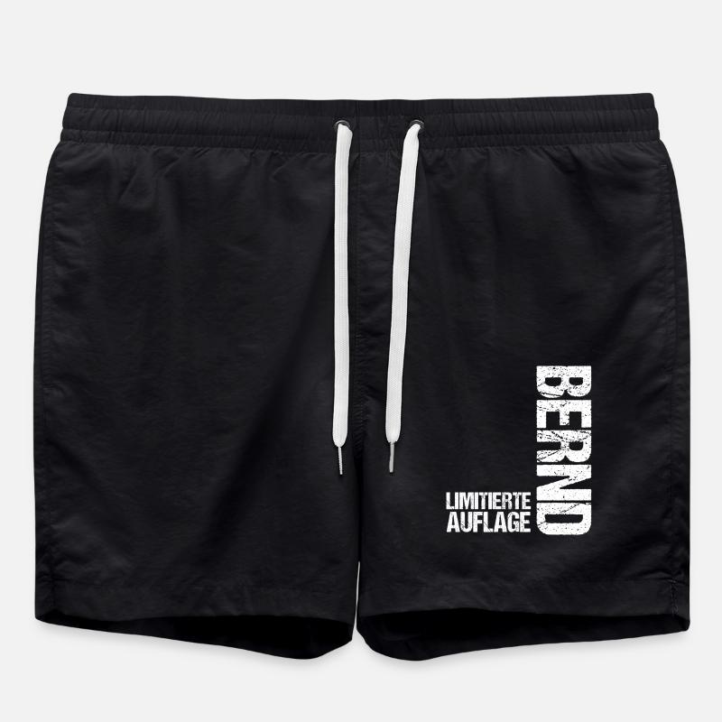 Bernd - Swim Trunks - black