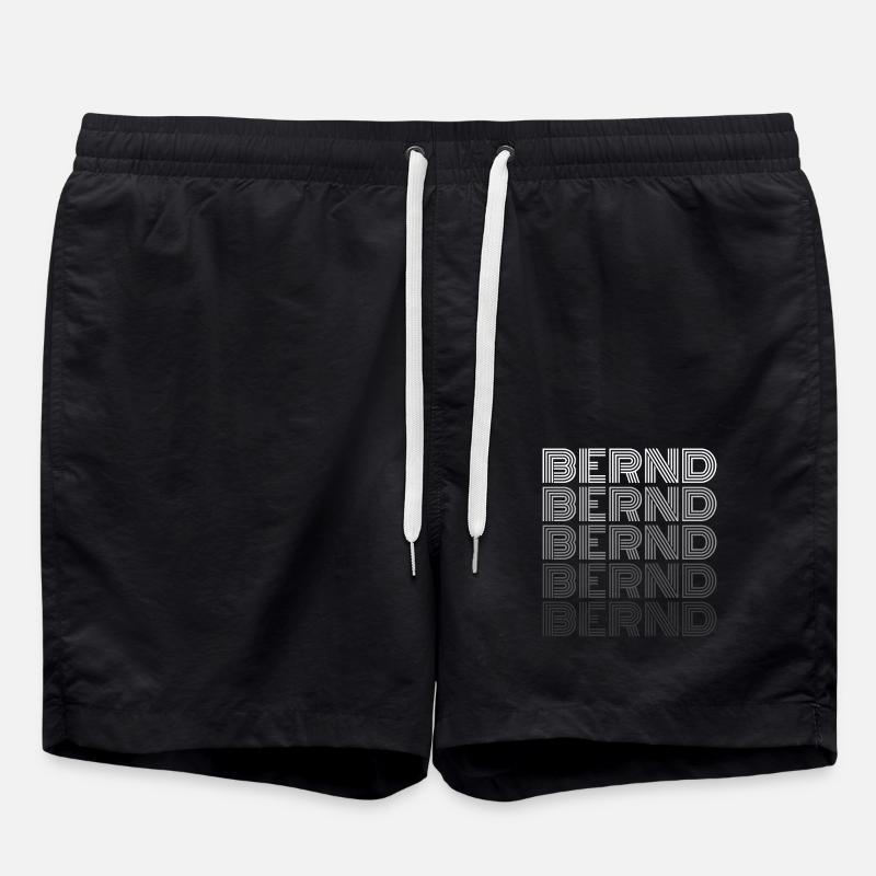 Bernd - Short de bain - noir