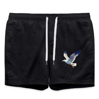 Mouettes Mouette - Short de bain - noir - Devant - AI Model Male 185 light (185cm)